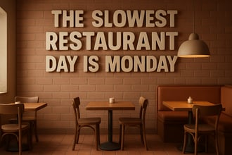 Industry Data Shows Monday Is the Slowest Restaurant Day. Here’s How to Turn It Into a Profit Driver