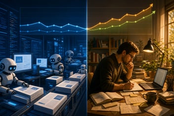 AI content vs human content