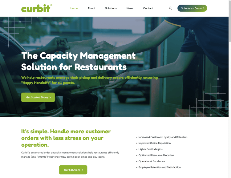 Curbit Home Page