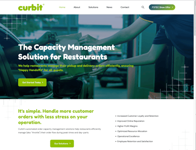 Curbit Homepage