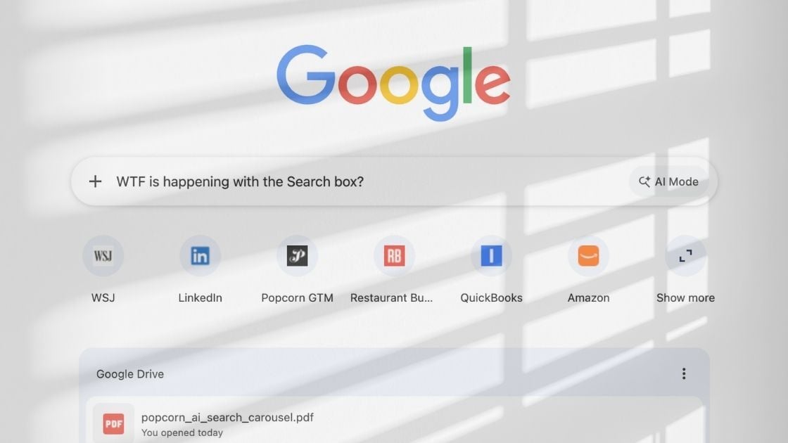  Google Search Box and AI 