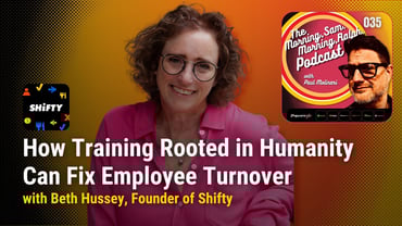 Humanizing Restaurant Training with Shifty: An Innovative Approach to Employee Retention