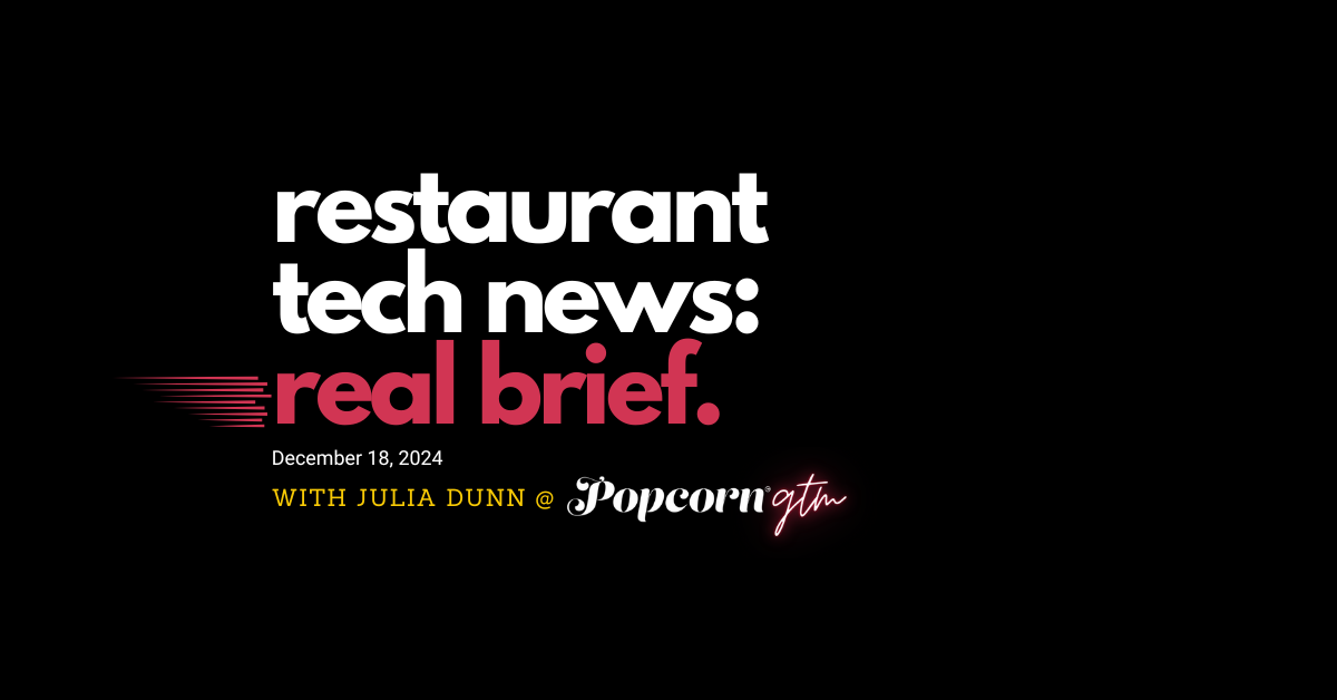  restaurant tech real brief 