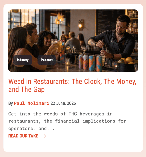 THC in Restaurant Blog
