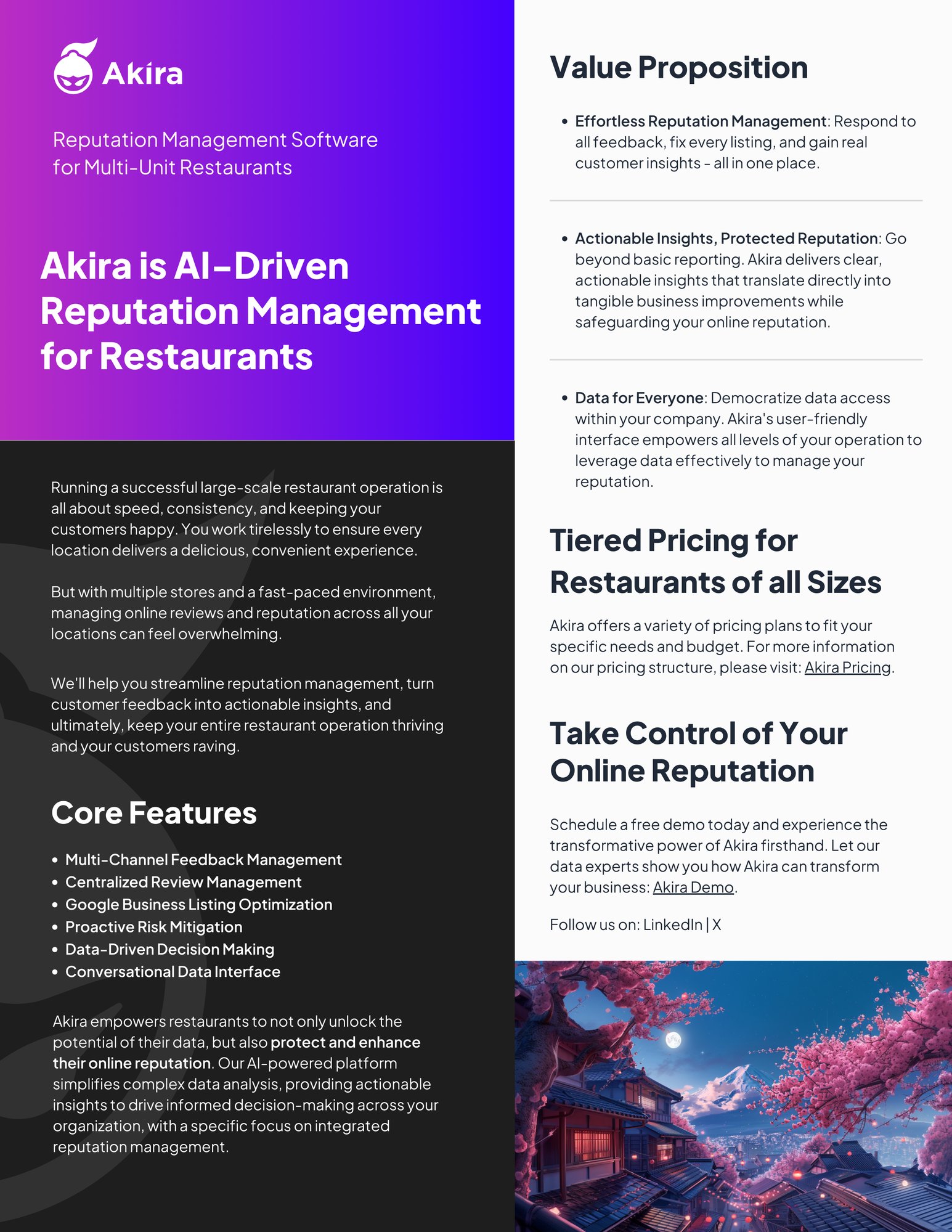 Unleash the Power of AI-Driven Reputation Management with Akira