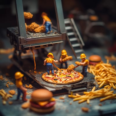 popcornmarketing_miniature_builders_working_on_a_pizza_burgers__06f95c25-5cf9-471c-a8c6-5be9d840ea8e