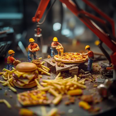 popcornmarketing_miniature_builders_working_on_a_pizza_burgers__089e9ba3-3e7c-42d3-b470-7ab5b4a8eaa1