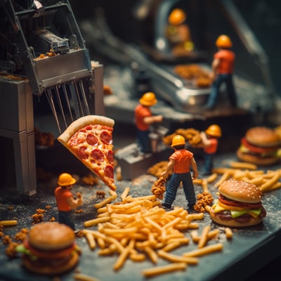 popcornmarketing_miniature_builders_working_on_a_pizza_burgers__bf4103b7-d9b0-4895-883d-1c51fe5162ef
