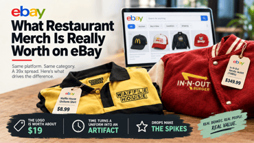 What Restaurant Merch Is Really Worth on eBay