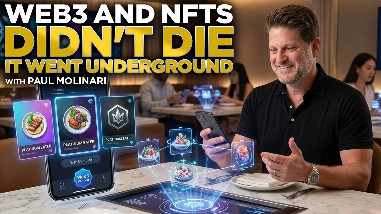  web3 nft in restaurants podcast header 