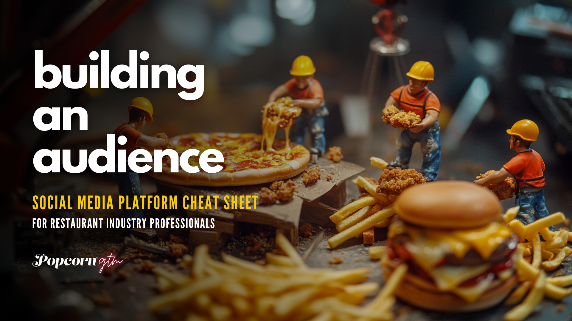 A Social Media GTM Cheat Sheet for Restaurant Industry People